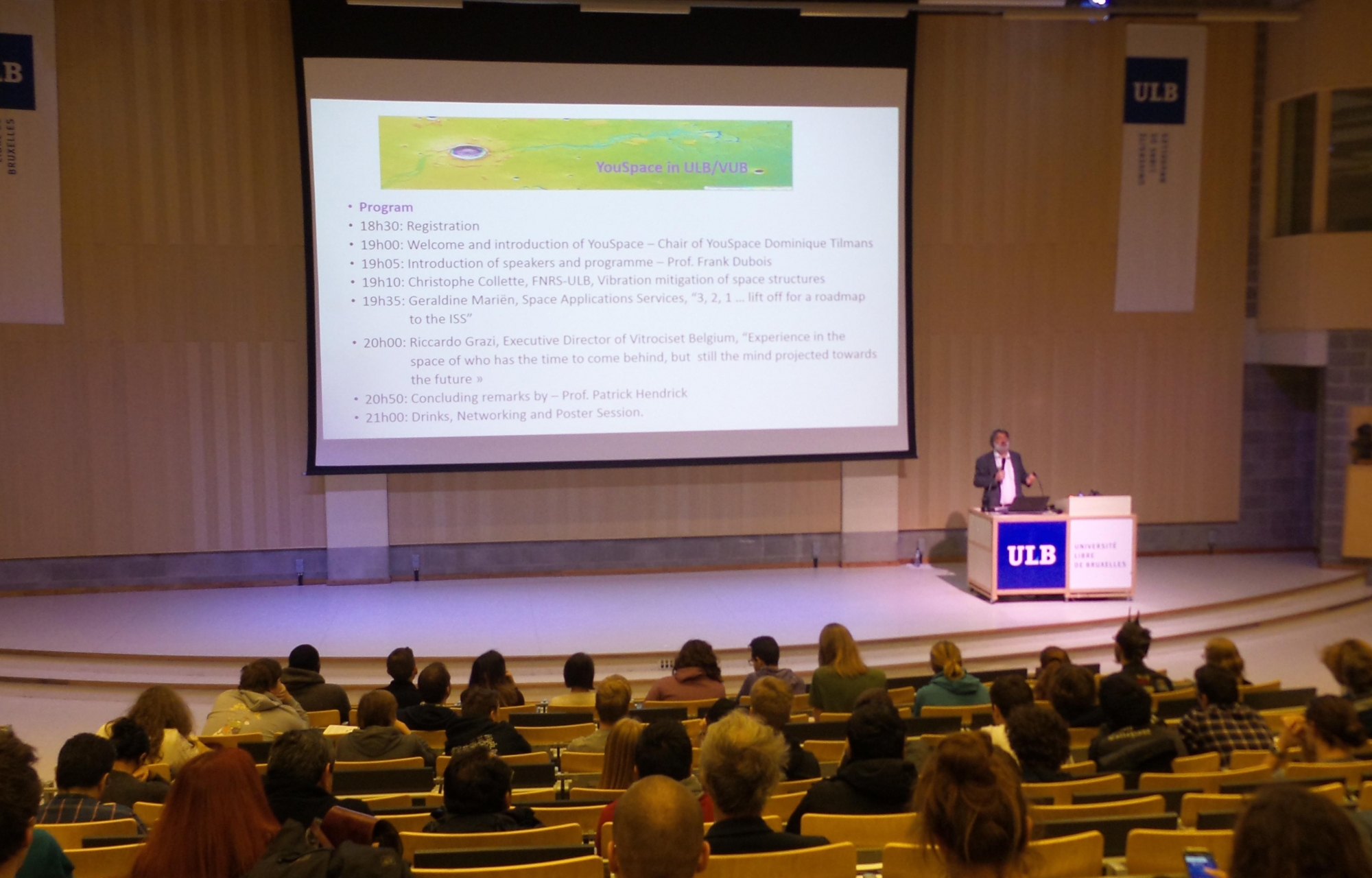 YouSpace in ULB/VUB 22nd November YouSpace in ULB/VUB 22nd November